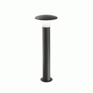 Gea Luce Borne D'Extérieur Ges512 En Aluminium Anthracite, Diffuseur En Méthacrylate, Ip44, Raccordement E27 Max 28W - Gealuce - gris GES512