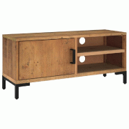 Helloshop26 - Meuble TV multimédia étagère télévision buffet téléviseur salle à manger salon chambre 90 x 30 x 40 cm bois de pin 02_0026332 - Helloshop26 - Meuble TV multimédia étagère télévision buffet téléviseur salle à manger salon chambre 90 x 30 x 40 cm bois de pin 02_0026332 -