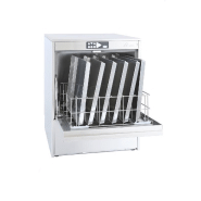 Lave-vaisselle professionnel paniers 50x50 - 60x40 avec adoucisseur et pompe de vidange - at60adp