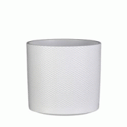 MICA DECORATIONS - Pot de fleurs en céramique Era couleur blanche Ø23X21,5Cm - 8718861549638 MICA DECORATIONS - Pot de fleurs en céramique Era couleur blanche Ø23X21,5Cm - 8718861549638