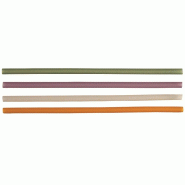 Paille Amidon de riz assortiment 5 couleurs Ø0,6x22cm - par 2000