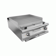Plancha rainurée à poser Baron 90FTG815