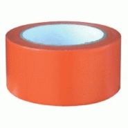 Ruban adhésif de chantier orange 33 m x 75 mm Ruban adhésif de chantier orange 33 m x 75 mm