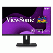Viewsonic VG2756-4K écran plat de PC 68,6 cm (27") 3840 x 2160 pixels 4K Ultra HD Noir Viewsonic VG2756-4K écran plat de PC 68,6 cm (27") 3840 x 2160 pixels 4K Ultra HD Noir