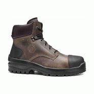 Base - Chaussures de sécurité hautes en cuir marron et noir BISON TOP S3L http://carbonn.Fr/img/co/664.Jpg Taille 44 - 44 matière synthétique 8057