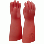 KS Tools Gants d'électricien en latex naturel rouge, avec protection mécanique, classe 0 AZC, T9 - 4042146885406 KS Tools Gants d'électricien en latex naturel rouge, avec protection mécanique, classe 0 AZC, T9 - 4042146885406
