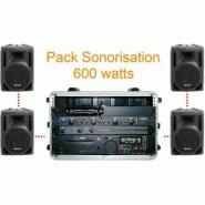PACK SONORISATION 600 WATTS