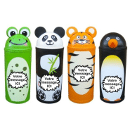 Poubelle fun pour enfants en forme d'animaux
