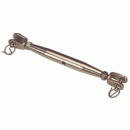 Ridoir inox - 2 chapes fixes - Sylev, spécialiste en chaînes, câbles, cordages et accessoires de levage