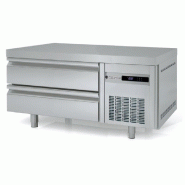 Soubassement réfrigéré Positif 1210mm 2 tiroirs GN2/1 Coreco