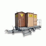 3 wc autonomes sur remorque 3 wc autonomes sur remorque
