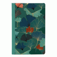 Clairefontaine Lot de 8 Carnet Gaïa 9x14, 96p./48 feuilles ivoire 90 g/m² brochée, couv. Pelliculée mate, visuels assortis (4), ligné - 3329681162416
