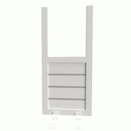 Claustra pour terrasse Standard 69x150 cm - blanc texturé