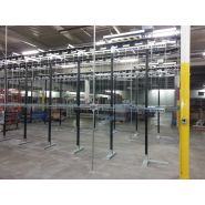 Convoyeur aérien à chaîne robuste - Planiform - pour applications industrielles et décoratives Convoyeur aérien à chaîne robuste - Planiform - pour applications industrielles et décoratives