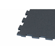 Dalle PVC Gris anthracite TLM, spécialement adaptée aux zones commerciales et industrielles - 5mm et 7mm -Traficfloor