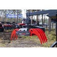 Grappin scieur LogRunner MGS40 JAK pour grue forestière