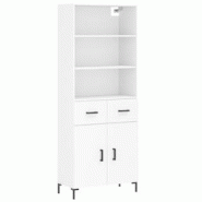 Helloshop26 - Buffet bahut commode armoire meuble de rangement organisateur cuisine salle de séjour salon haut 69,5 x 34 x 180 cm 02_0032606 - 300021 Helloshop26 - Buffet bahut commode armoire meuble de rangement organisateur cuisine salle de séjour salon haut 69,5 x 34 x 180 cm 02_0032606 - 300021