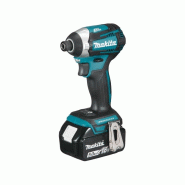 Makita Visseuse A Chocs - 175 Nm 2x5ah 18 V Li-ion Coffret Makpac - Dtd154rtj - 0088381824200 Makita Visseuse A Chocs - 175 Nm 2x5ah 18 V Li-ion Coffret Makpac - Dtd154rtj - 0088381824200