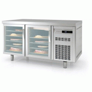 Meuble Pâtissier 800 négatif 1495mm 2 portes vitrées Coreco