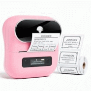 Mini Imprimante Bluetooth Pour Étiquettes Bijoux Vêtements Sans Encre Facile YONIS - orange 3615616968506 Mini Imprimante Bluetooth Pour Étiquettes Bijoux Vêtements Sans Encre Facile YONIS - orange 3615616968506