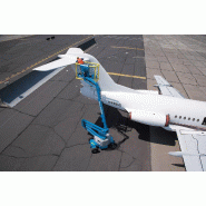 Nacelle élévatrice Z45/25J DC - Flèche articulée électrique Genie - Parfaitement silencieuse