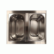 SOFRACA bacs pour bain-marie piccolo - réf:kitbac14 - kitbac14