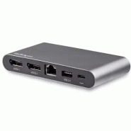 Dock USB-C à  double affichage Displayport 4K - Mini Station d'Accueil - Power Delivery Passthrough 1