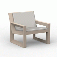 Fauteuil lounge in & out FRAME - écru