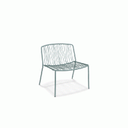 Fauteuil outdoor en métal BRIS - vert