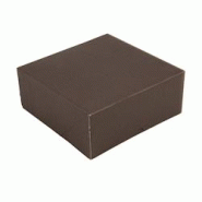 García de Pou Garcia de Pou 200 unités - Boîtes Patisseries Sans Fenêtre 'Thepack' 250 G/M2 18X18X7,5 Cm Chocolat Carton Ondulé Nano-Micro - marr García de Pou Garcia de Pou 200 unités - Boîtes Patisseries Sans Fenêtre 'Thepack' 250 G/M2 18X18X7,5 Cm Chocolat Carton Ondulé Nano-Micro - marr