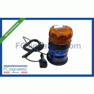 Gyrophare Gyroled KOMBI bleu classe 2 rotatif, orange classe 1 rotatif embase magnétique prise allume cigare reconditionné STANDBY MERCURA Gyrophare Gyroled KOMBI bleu classe 2 rotatif, orange classe 1 rotatif embase magnétique prise allume cigare reconditionné STANDBY MERCURA