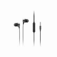 Lenovo 4XD1J77352 casque Avec fil Ecouteurs Bureau/Centre d'appels Noir