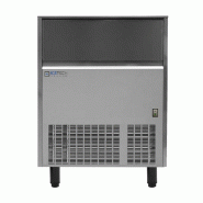 Machine à glaçons pleins cubiques de 40g - 134 kg/24h - stockage 60 kg | Ice Tech SS 135