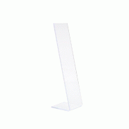Présentoir chaussure transparent - Polystyrène - L5xH20cm_0