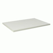 Tablette L60xP30cm épaisseur 22mm - blanc mat