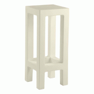 Tabouret haut design in & out JUT - crème