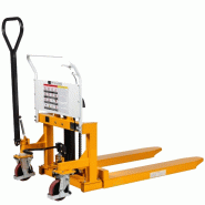 Transpalette manuel avec cadre roulant large Transpalette manuel avec cadre roulant large