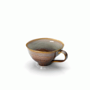 Bazar Bizar Mug en céramique 13.1x11x6.2 cm marron gris - Lot de 12 - multicolore céramique CNHOC007BrGr-M-MTR12