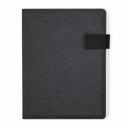 Bloc-notes dans un porte-documents pratique noir - 8412536822056