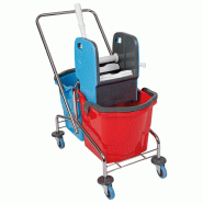 Chariot à franges 2x 25 litres - VIRTUS - 0615402942591