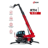 Chariot télescopique rotatif stabilisateur ciseaux - Magni TH - RTH 6.22