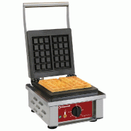 Diamond - Gaufrier électrique 2 pièces, "Type Bruxelles 3x5" - réf. GB-3X5/N - gris AKS-GB-3X5/N Diamond - Gaufrier électrique 2 pièces, "Type Bruxelles 3x5" - réf. GB-3X5/N - gris AKS-GB-3X5/N