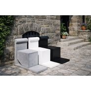 Fauteuil en béton design CUBI