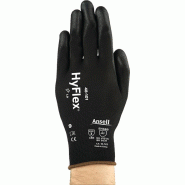 Gant HyFlex® 48-101 taille 10 noir EN 388 catégorie EPI II nylon avec polyuréthane ANSELL Gant HyFlex® 48-101 taille 10 noir EN 388 catégorie EPI II nylon avec polyuréthane ANSELL