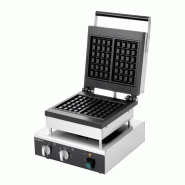 Gaufrier simple électrique professionnel PREMIUM - GOLDINOX - 3701770808328