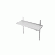 ITALCONCEPT L2G Etagere Murale 1 Niveau, Inox 304, Reglable , 335 x 700 x 400mm - 3616350204103
