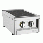 Plaque de cuisson à induction double zone Série 600 3kW | Buffalo - FU218