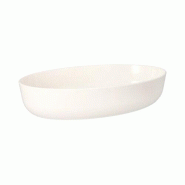Plats repas réutilisables ovale 1600 ml 6 cm x 16,5 cm x 26 cm blanc "Cella" (60 unités) PAPSTAR - blanc plastique 90387 Plats repas réutilisables ovale 1600 ml 6 cm x 16,5 cm x 26 cm blanc "Cella" (60 unités) PAPSTAR - blanc plastique 90387