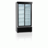 Réfrigérateur vitré 2 portes 730 litres cadre de porte aluminium noir - PFS1002S