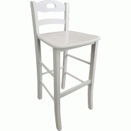 Tabouret de bar Giaquinto blanc uni - blanc 8033003300718
